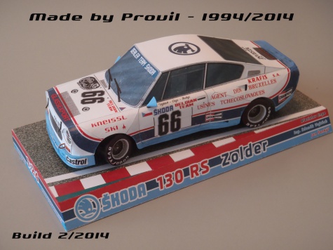 �koda 130 RS - Zolder 1980