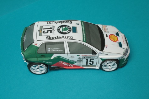 ŠKODA FABIA WRC ADAC Rally Deutschland 2003 ŠKODA FABIA WRC ADAC Rally Deutschland 2003