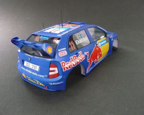 Škoda Fabia WRC RedBull Škoda Fabia WRC RedBull