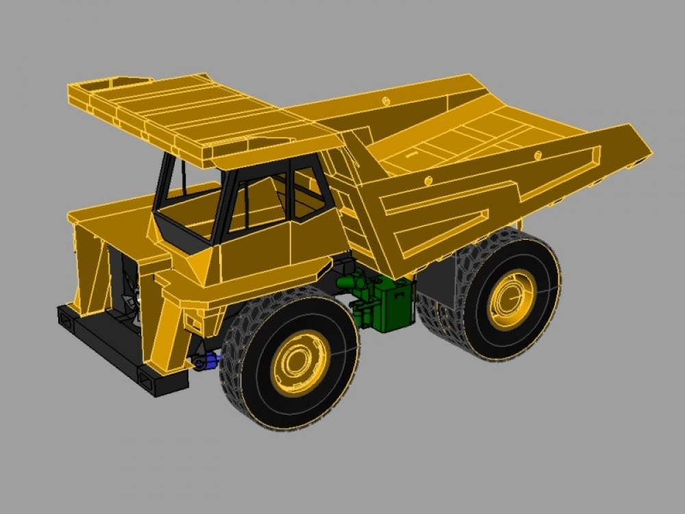 Komatsu HD 325-7 (Plná velikost v novém okně) Komatsu HD 325-7