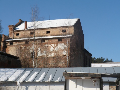 Komín pivovaru v Jehnicích Komín pivovaru v Jehnicích