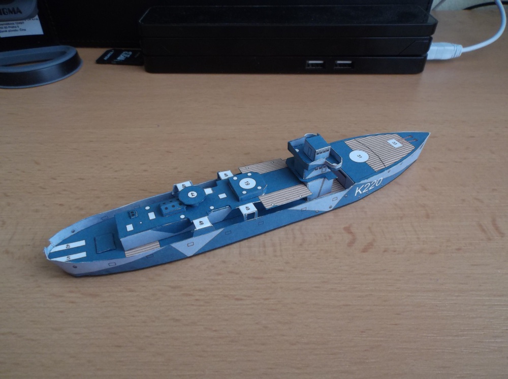Korveta HMCS Midland (Plná velikost v novém okně) Korveta HMCS Midland
