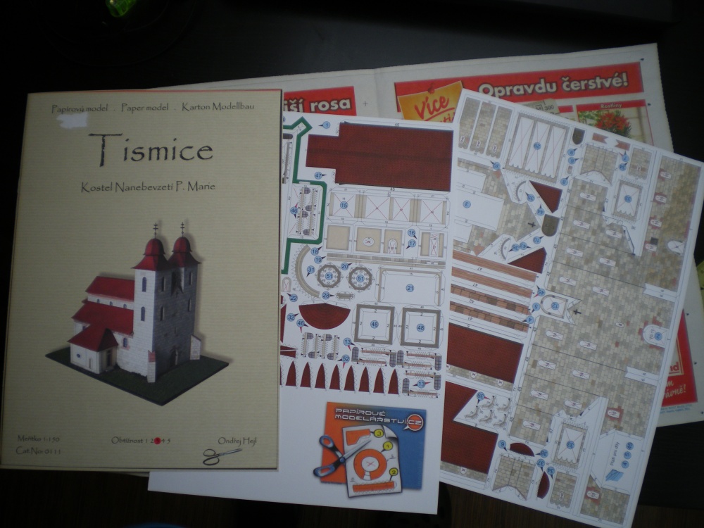 Kostel nanebovzetí p. Marie Tismice (Plná velikost v novém okně) Kostel nanebovzetí p. Marie Tismice