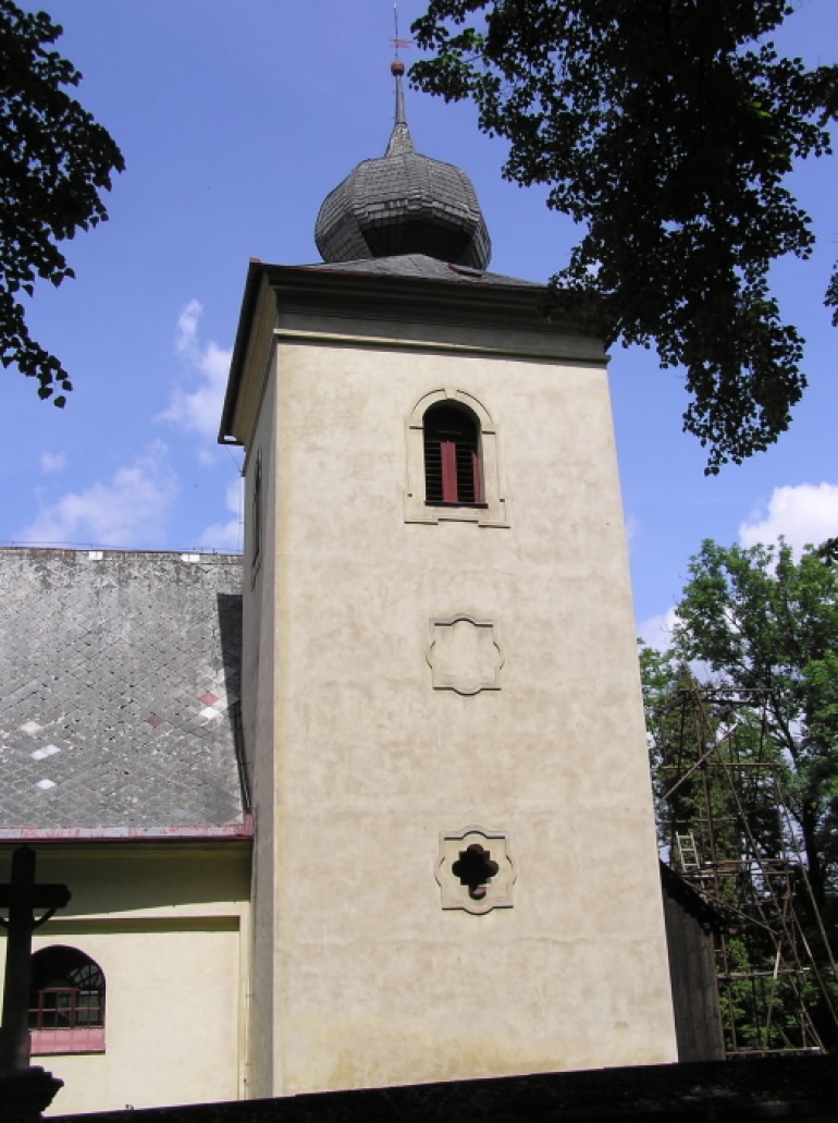 Kostel sv. Bartoloměje v Jablonném nad Orlicí - foto skutečné stavby (Plnďż˝ velikost v novďż˝m oknďż˝) Kostel sv. Bartoloměje v Jablonném nad Orlicí - foto skutečné stavby