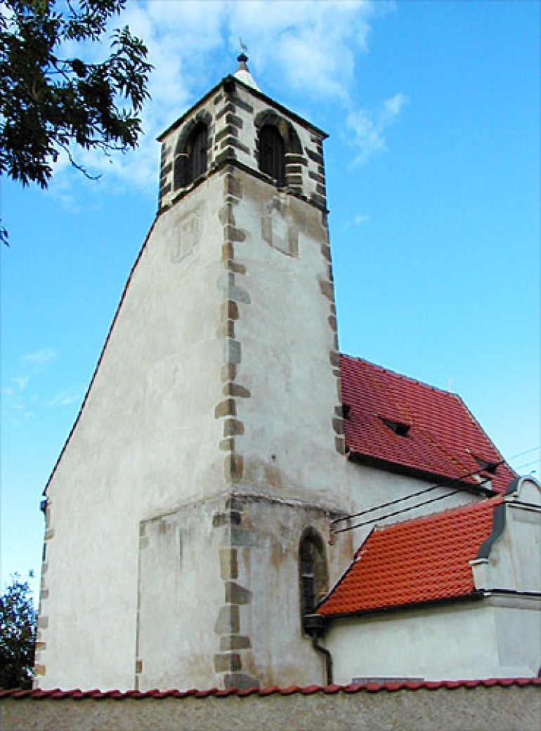 Kostel sv. Jakuba Vetsiho v Libisi (Plná velikost v novém okně) Kostel sv. Jakuba Vetsiho v Libisi