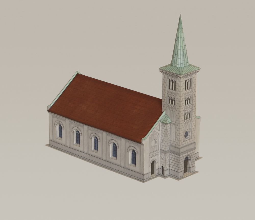 kostel sv. Kateřiny ve Slezských Rudolticích (Plná velikost v novém okně) kostel sv. Kateřiny ve Slezských Rudolticích