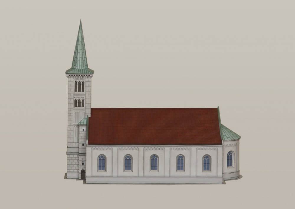 kostel sv. Kateřiny ve Slezských Rudolticích (Plná velikost v novém okně) kostel sv. Kateřiny ve Slezských Rudolticích