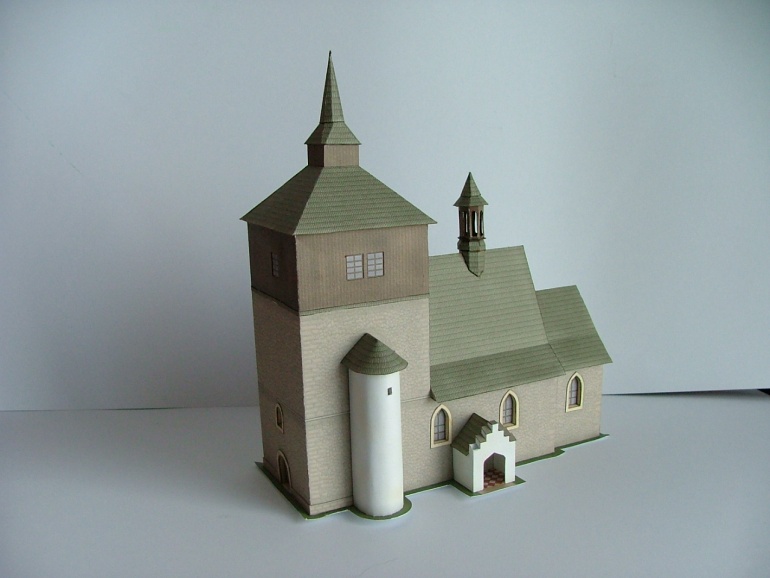 Kostel sv. Vavřince v Březině (Plná velikost v novém okně) Kostel sv. Vavřince v Březině