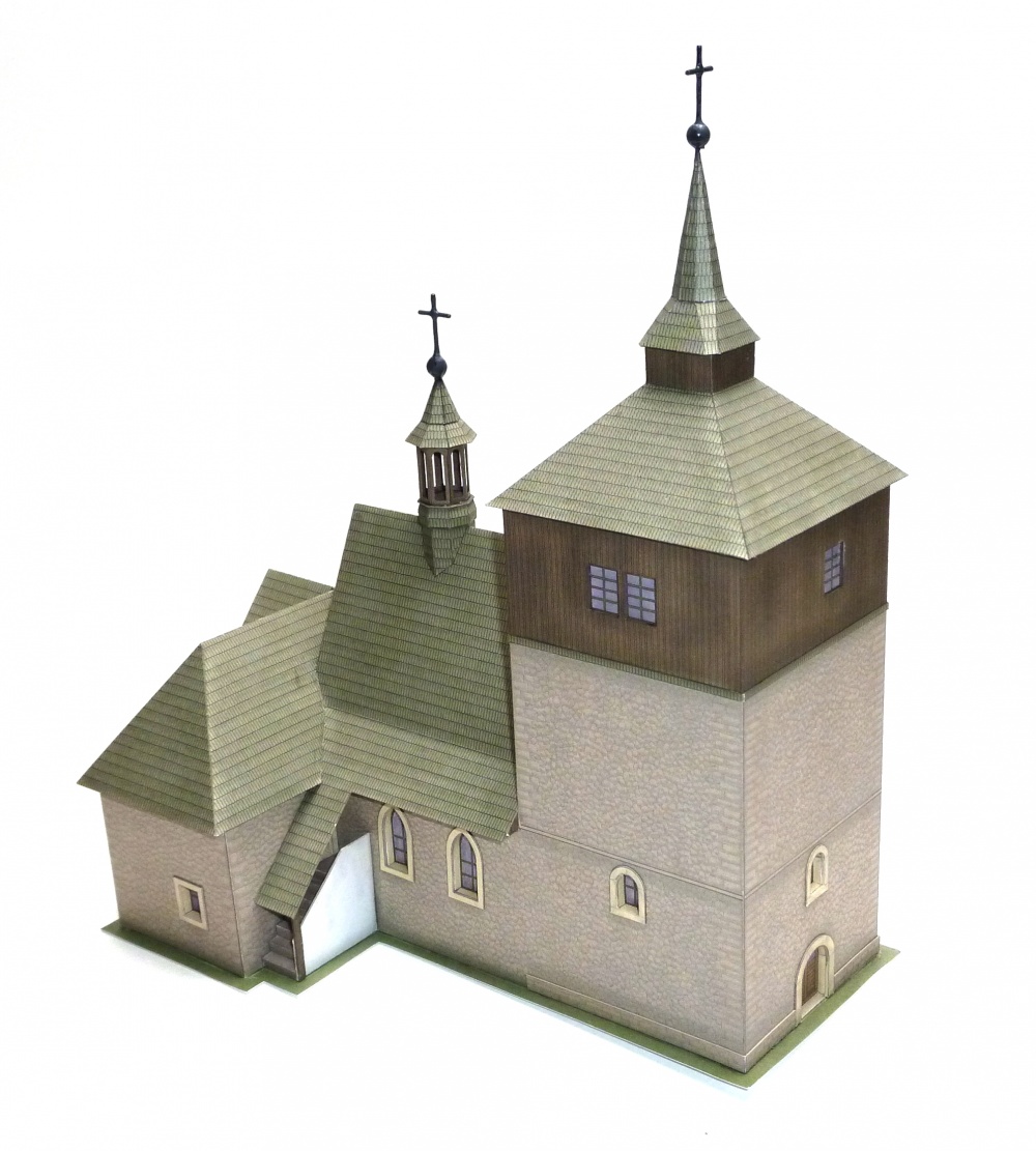 Kostel sv. Vavřince v Březině (Plná velikost v novém okně) Kostel sv. Vavřince v Březině