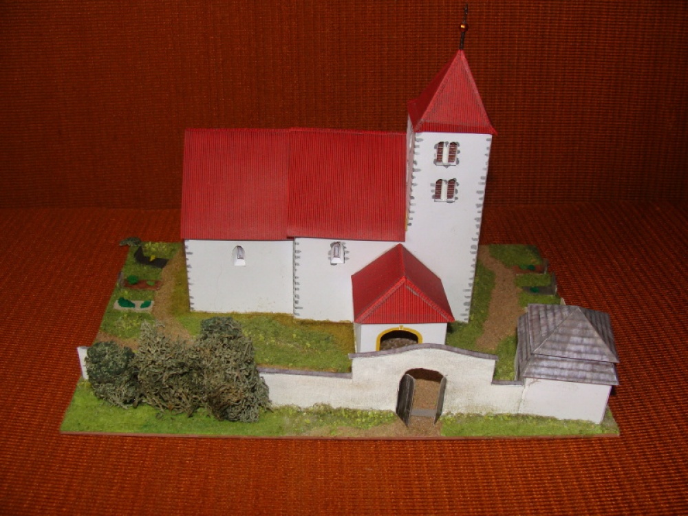 kostel Sv.Voršily - Újezdec (Plná velikost v novém okně) kostel Sv.Voršily - Újezdec