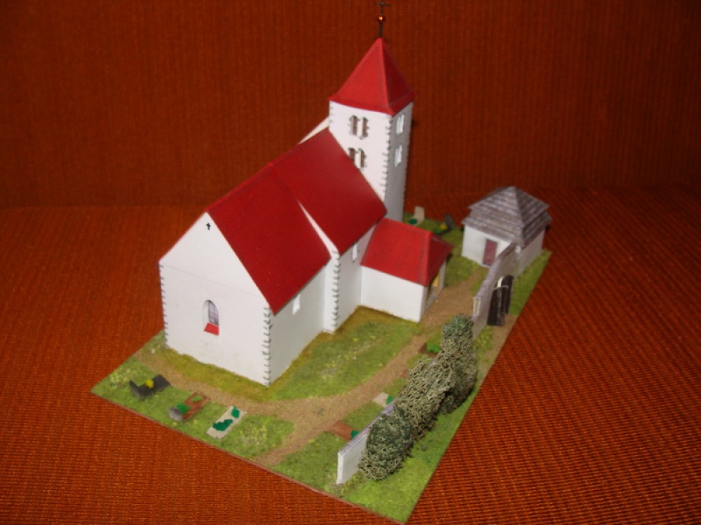 kostel Sv.Voršily - Újezdec (Plná velikost v novém okně) kostel Sv.Voršily - Újezdec