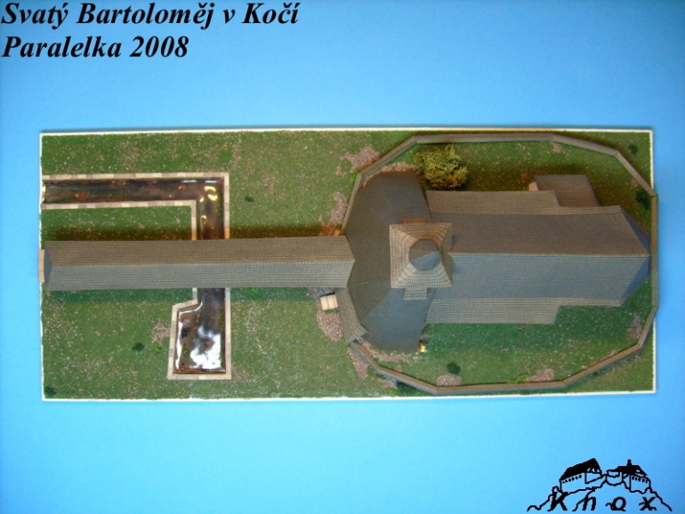 Kostel svatého Bartoloměje v Kočí (Plná velikost v novém okně) Kostel svatého Bartoloměje v Kočí