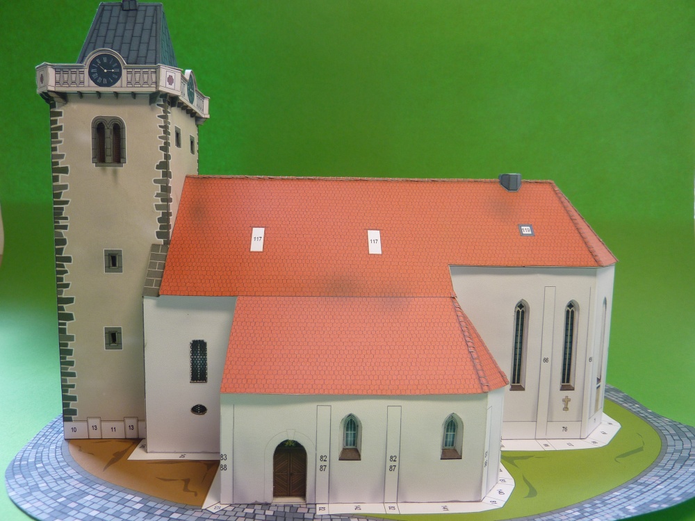 Kostel svatého Gotharda v Budišově (Plná velikost v novém okně) Kostel svatého Gotharda v Budišově