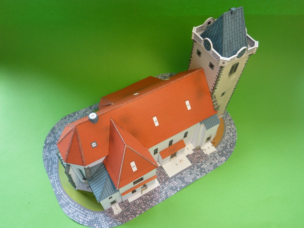 Kostel svatého Gotharda v Budišově (Plná velikost v novém okně) Kostel svatého Gotharda v Budišově