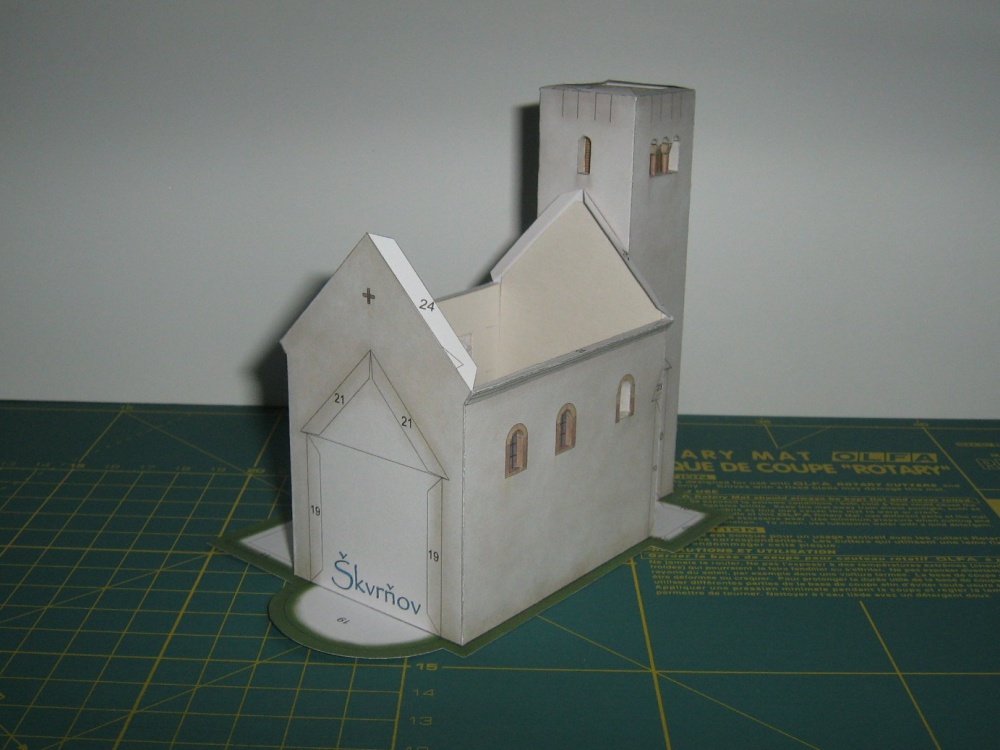 Kostel Sv. Havla, Skvrňov (Plná velikost v novém okně) Kostel Sv. Havla, Skvrňov