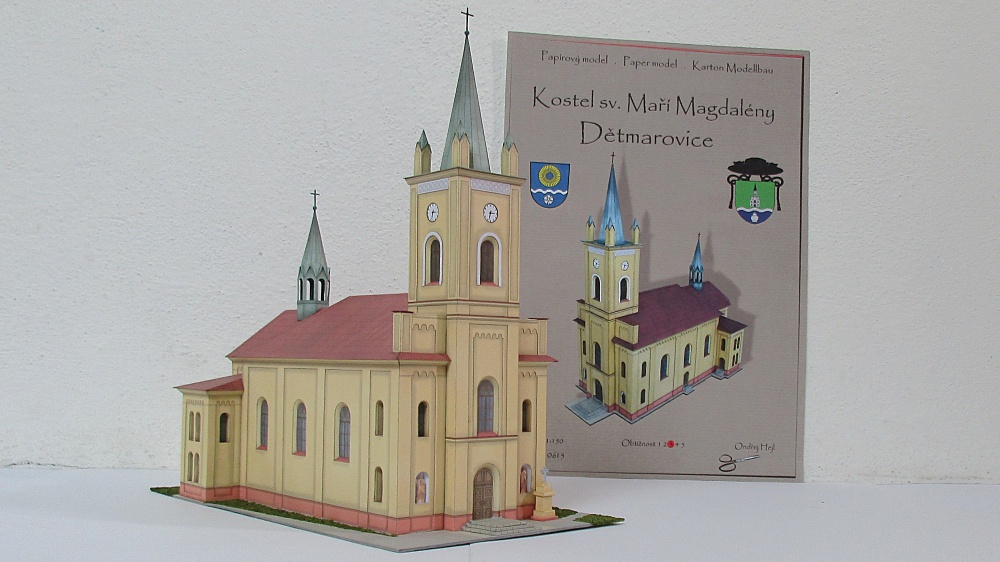 Kostel sv. Maří Magdalény - Dětmarovice (Plnďż˝ velikost v novďż˝m oknďż˝) Kostel sv. Maří Magdalény - Dětmarovice
