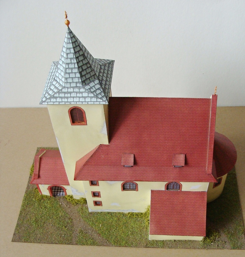 kostel Sv.Václava Hrusice (Plná velikost v novém okně) kostel Sv.Václava Hrusice
