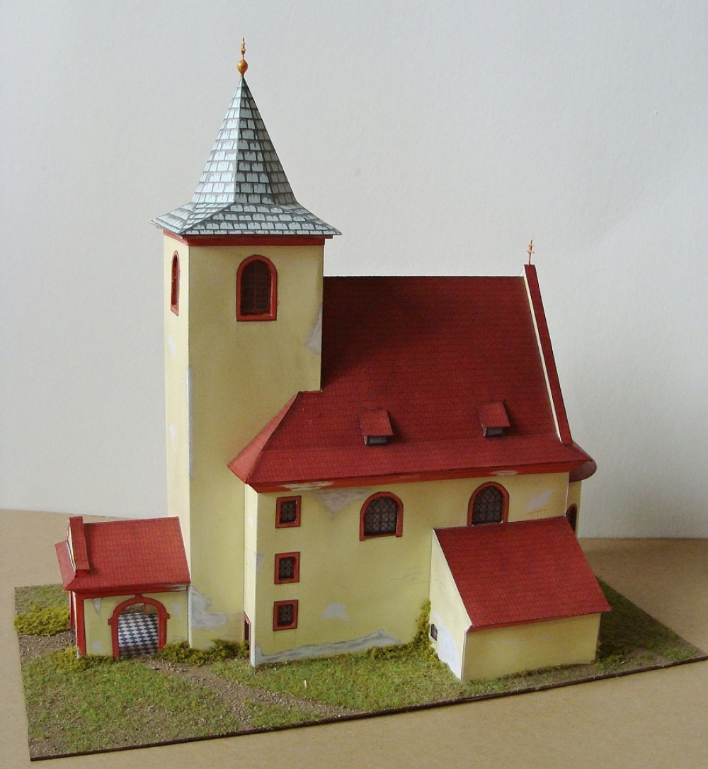 kostel Sv.Václava Hrusice (Plnďż˝ velikost v novďż˝m oknďż˝) kostel Sv.Václava Hrusice