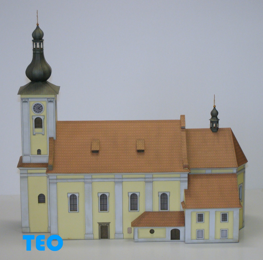 Kostel všech svatých - Milotice (Plná velikost v novém okně) Kostel všech svatých - Milotice