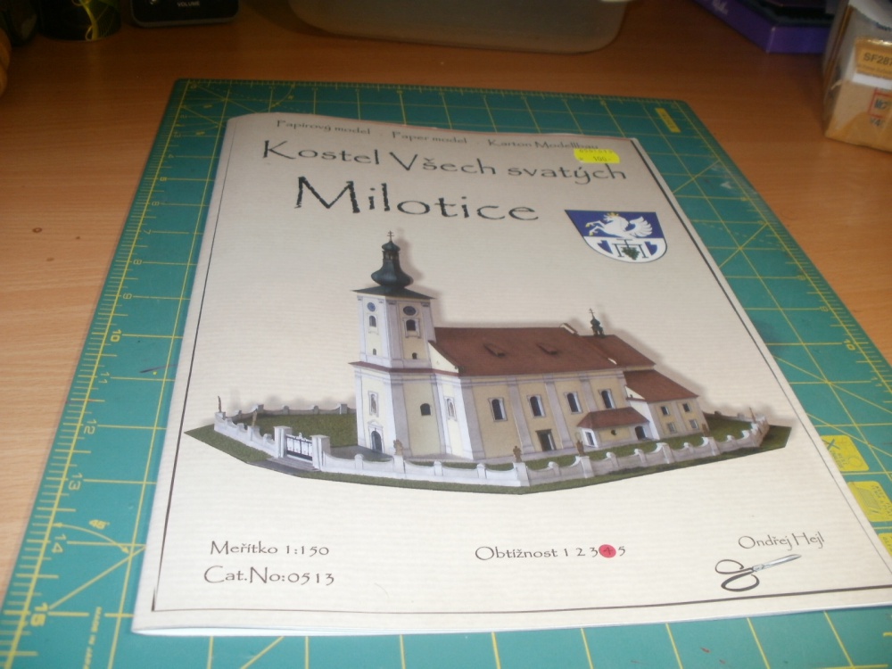 Kostel všech svatých - Milotice / O.Hejl / O.Hejl / 1:150 (Plná velikost v novém okně) Kostel všech svatých - Milotice / O.Hejl / O.Hejl / 1:150