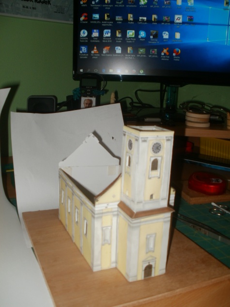 Kostel všech svatých - Milotice / O.Hejl / O.Hejl / 1:150 Kostel všech svatých - Milotice / O.Hejl / O.Hejl / 1:150