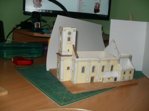 Kostel všech svatých - Milotice / O.Hejl / O.Hejl / 1:150 Kostel všech svatých - Milotice / O.Hejl / O.Hejl / 1:150
