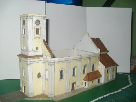 Kostel všech svatých - Milotice / O.Hejl / O.Hejl / 1:150 Kostel všech svatých - Milotice / O.Hejl / O.Hejl / 1:150