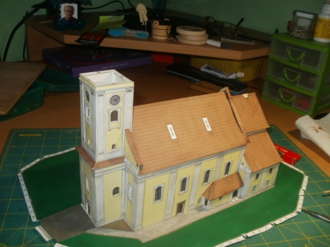 Kostel všech svatých - Milotice / O.Hejl / O.Hejl / 1:150 Kostel všech svatých - Milotice / O.Hejl / O.Hejl / 1:150