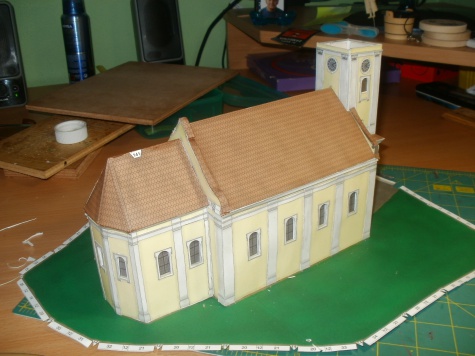 Kostel všech svatých - Milotice / O.Hejl / O.Hejl / 1:150 Kostel všech svatých - Milotice / O.Hejl / O.Hejl / 1:150