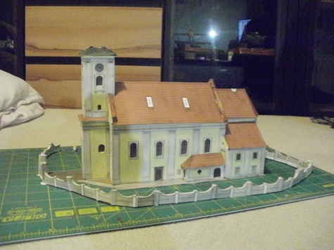 Kostel všech svatých - Milotice / O.Hejl / O.Hejl / 1:150 Kostel všech svatých - Milotice / O.Hejl / O.Hejl / 1:150