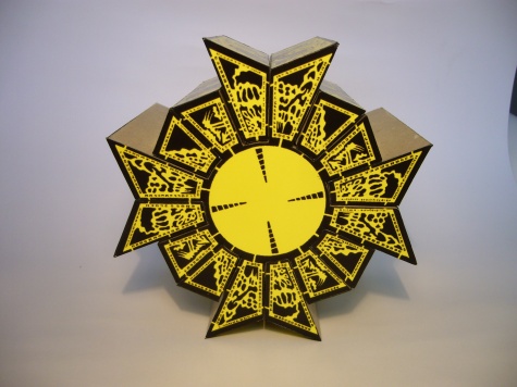 Kostka z filmu Hellraiser, vlastn� model cca 