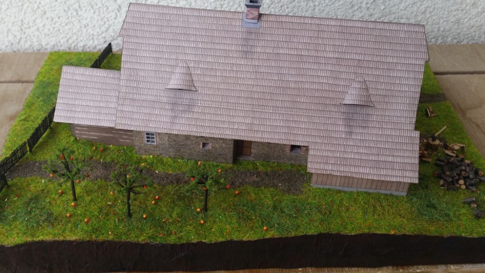 Krkonošská chalupa (Plná velikost v novém okně) Krkonošská chalupa