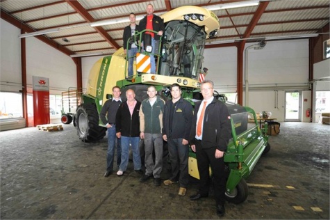 Krone Big X 700 s lištou easy flow 3001 Krone Big X 700 s lištou easy flow 3001
