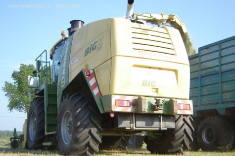Krone Big X 700 s lištou easy flow 3001 Krone Big X 700 s lištou easy flow 3001