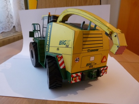 Krone Big X 700 s lištou easy flow 3001 Krone Big X 700 s lištou easy flow 3001