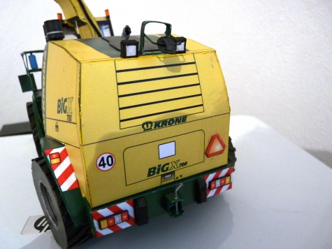 Krone Big X 700 s lištou easy flow 3001 Krone Big X 700 s lištou easy flow 3001