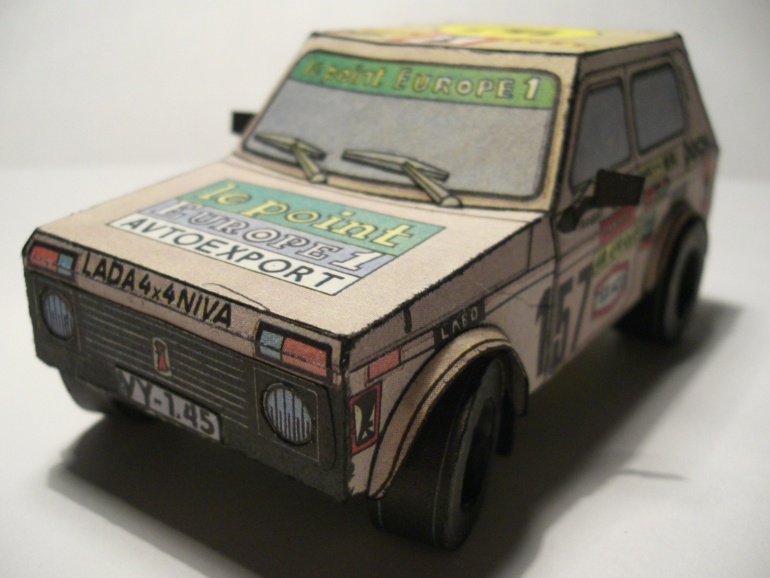 Lada Niva 4x4 Dakar 1983 (Plná velikost v novém okně) Lada Niva 4x4 Dakar 1983