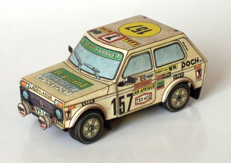Lada Niva 4x4 Dakar 1983 Lada Niva 4x4 Dakar 1983