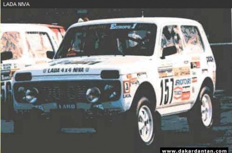 Lada Niva 4x4 Dakar 1983 (Pln� velikost v nov�m okn�) Lada Niva 4x4 Dakar 1983