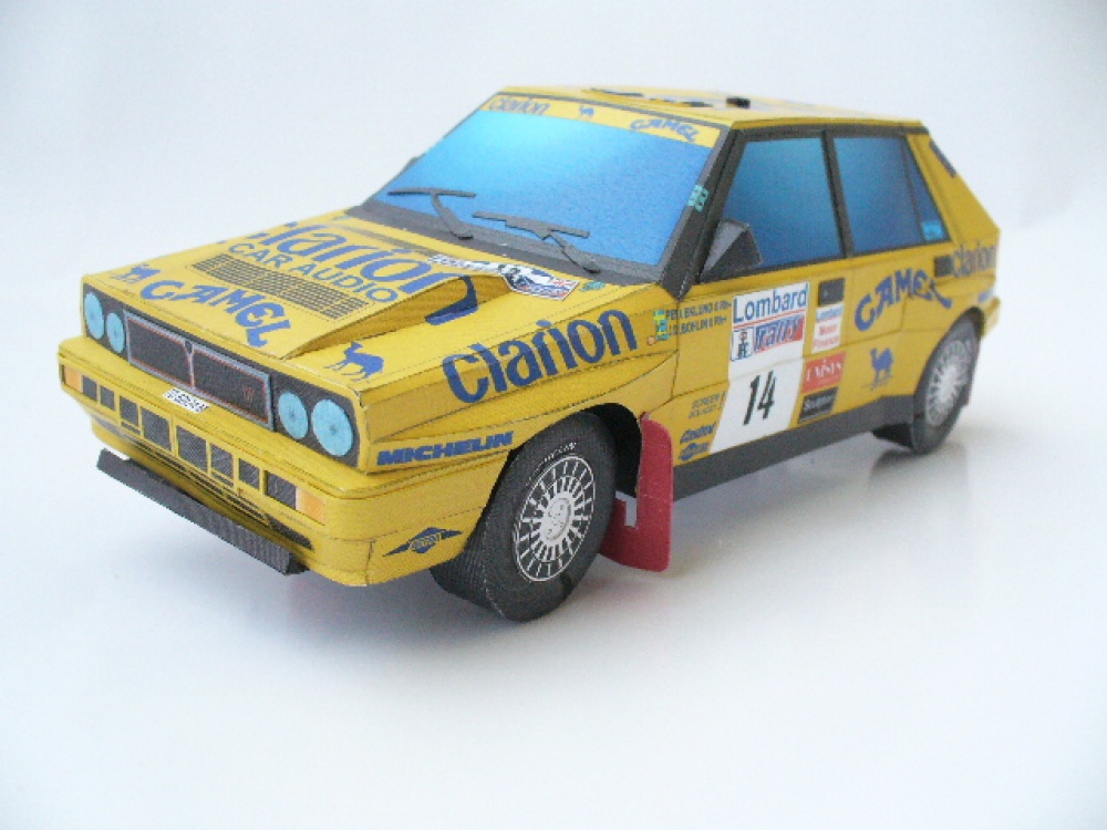 Lancia Delta Camel - Eklund RAC 1991 (Plná velikost v novém okně) Lancia Delta Camel - Eklund RAC 1991