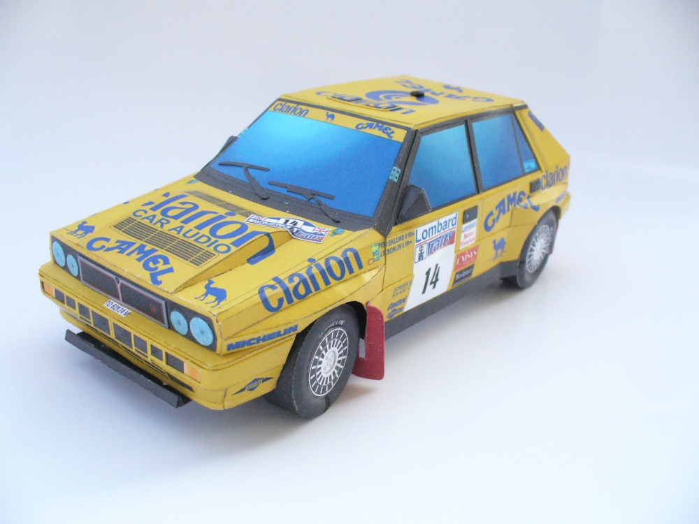 Lancia Delta Camel - Eklund RAC 1991 (Plná velikost v novém okně) Lancia Delta Camel - Eklund RAC 1991