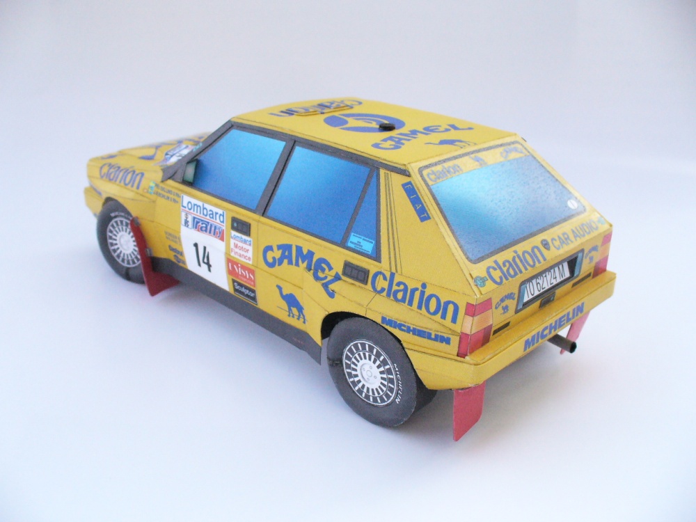 Lancia Delta Camel - Eklund RAC 1991