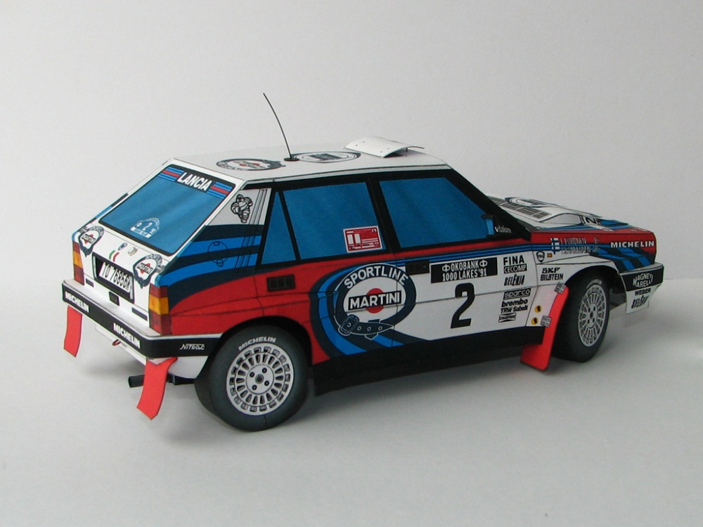 Lancia Delta HF Integrale 16v 1991 (Plná velikost v novém okně) Lancia Delta HF Integrale 16v 1991