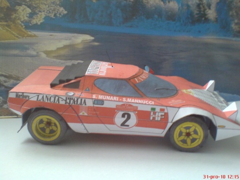 Lancia Stratos-Marlboro racing