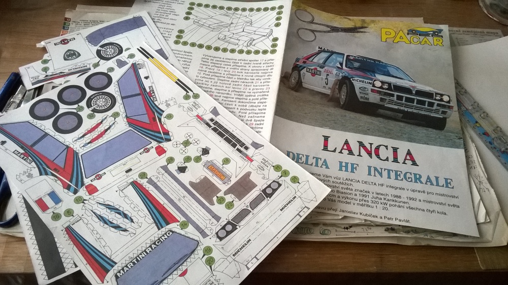 Lancia Delta HF Integrale (Plná velikost v novém okně) Lancia Delta HF Integrale