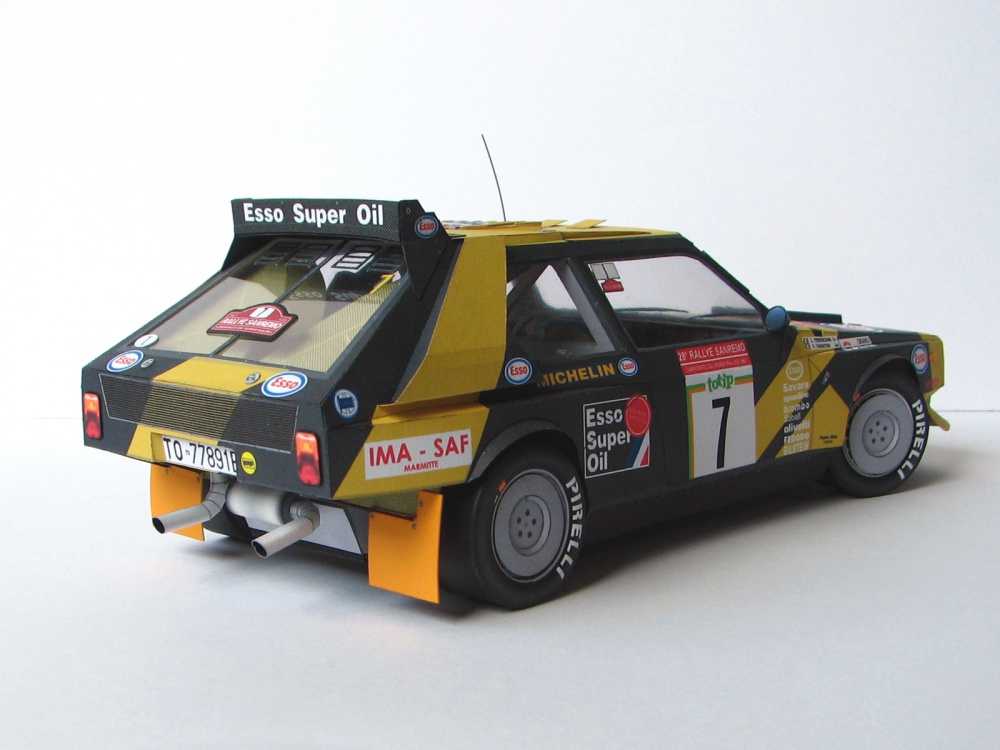 Lancia Delta S4 - Grifone Rally Team (Plná velikost v novém okně) Lancia Delta S4 - Grifone Rally Team