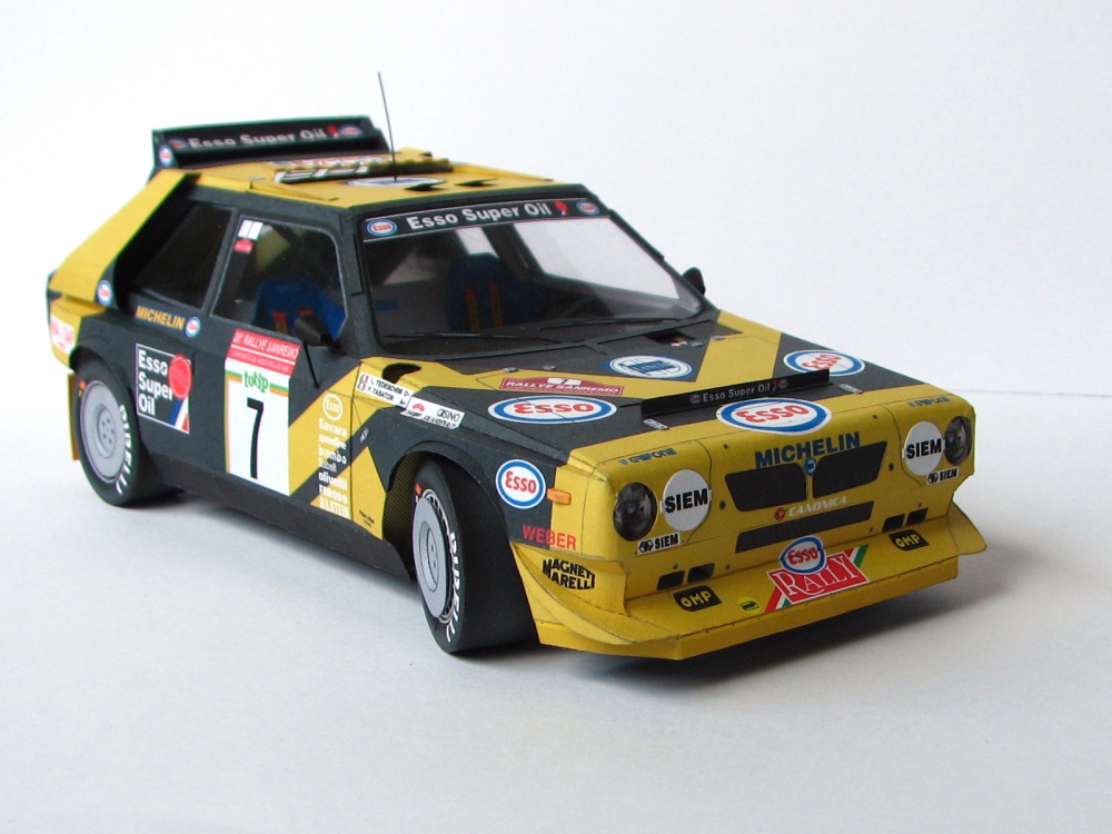 Lancia Delta S4 - Grifone Rally Team (Plná velikost v novém okně) Lancia Delta S4 - Grifone Rally Team