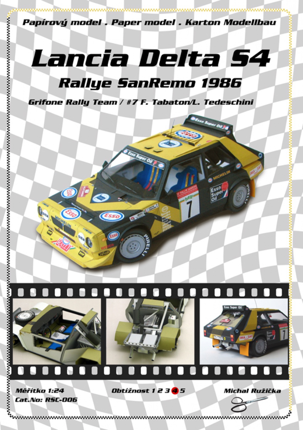 Lancia Delta S4 - Grifone Rally Team (Pln� velikost v nov�m okn�) Lancia Delta S4 - Grifone Rally Team