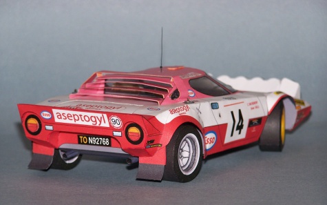 Lancia Stratos Aseptogyl Team 1977 Lancia Stratos Aseptogyl Team 1977