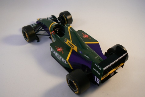 LARROUSSE LH94, O. Beretta - GP Brasil 1994